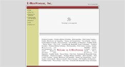 Desktop Screenshot of e-metaventure.com