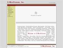 Tablet Screenshot of e-metaventure.com